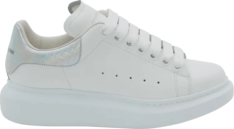 

Кроссовки Alexander McQueen Wmns Oversized Sneaker White Iridescent, белый