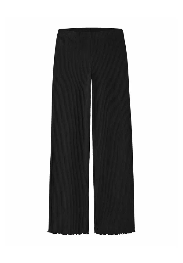 Брюки хлопковые regular fit Name It black, черный