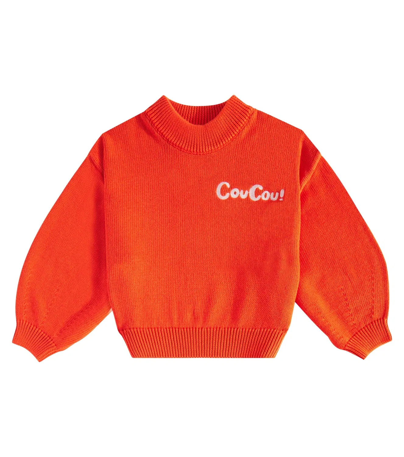 Свитшот хлопковый Coucou Mini Rodini, красный