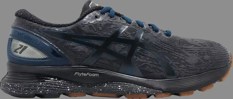 

Кроссовки gel nimbus 21 winterized 'graphite grey' Asics, серый
