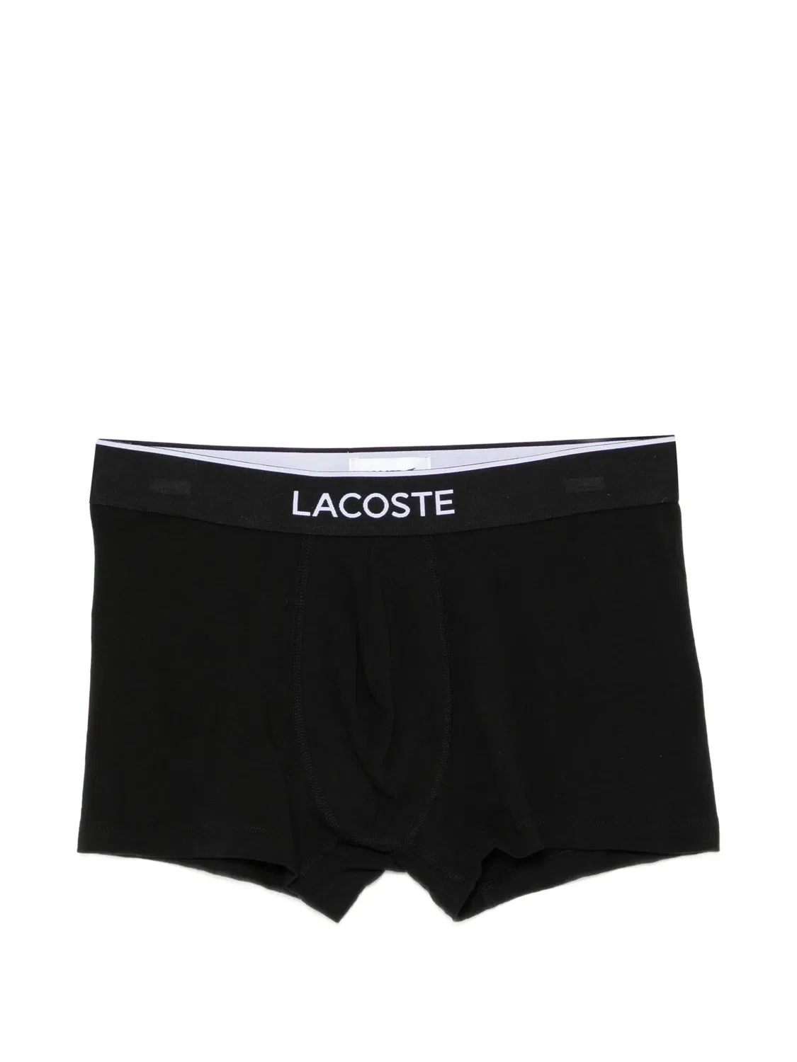 Хлопковые трусы-брифы, набор из 3 Lacoste, серый — фото 2