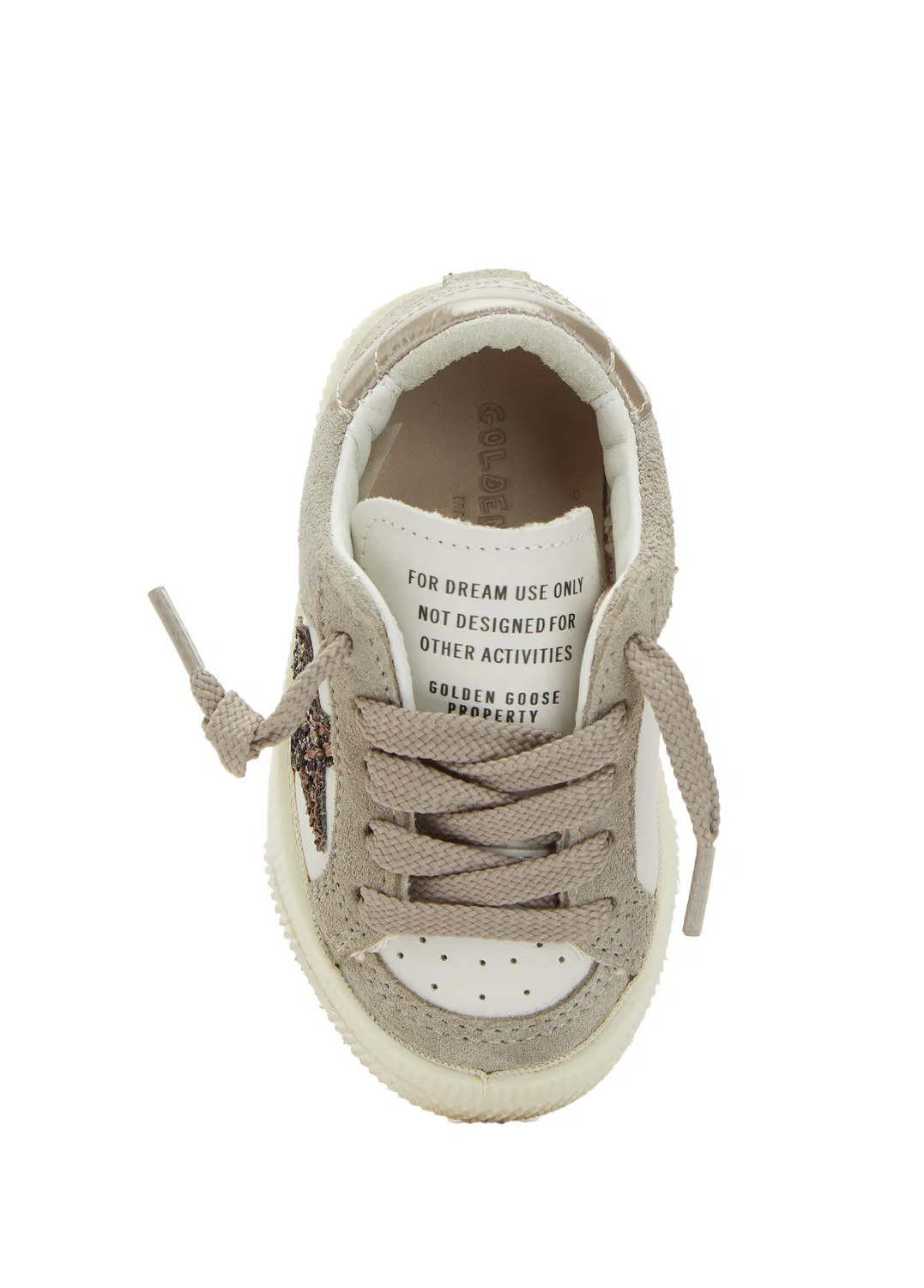 Кроссовки детские Golden Goose May, multi white — фото 4