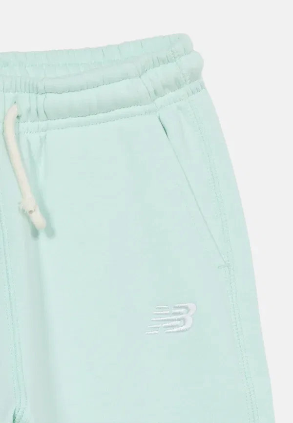 Брюки из хлопка Small logo - tracksuit bottoms New Balance, cosmic jade — фото 4