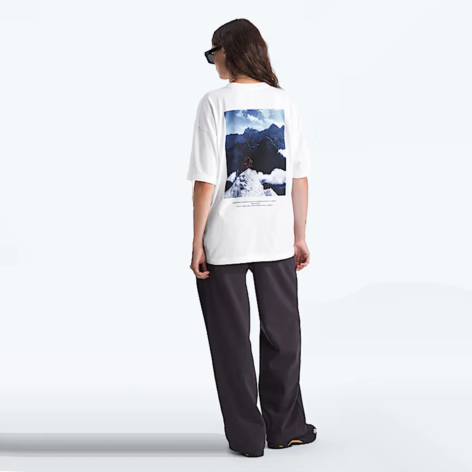 Детская футболка с длинным рукавом TNF White Denali FW25 The North Face — фото 4