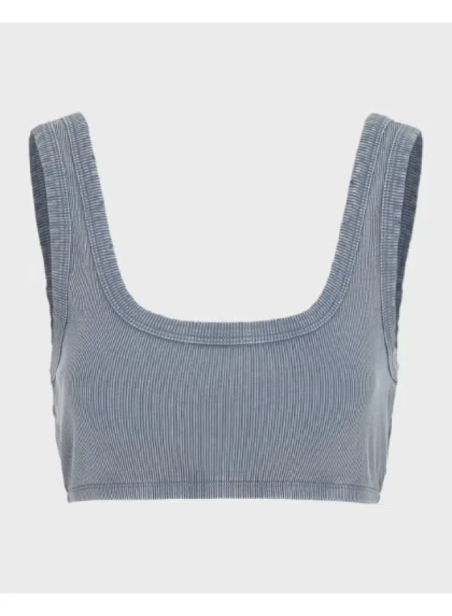 Жилет вязаный с винтажным эффектом Zara, голубой