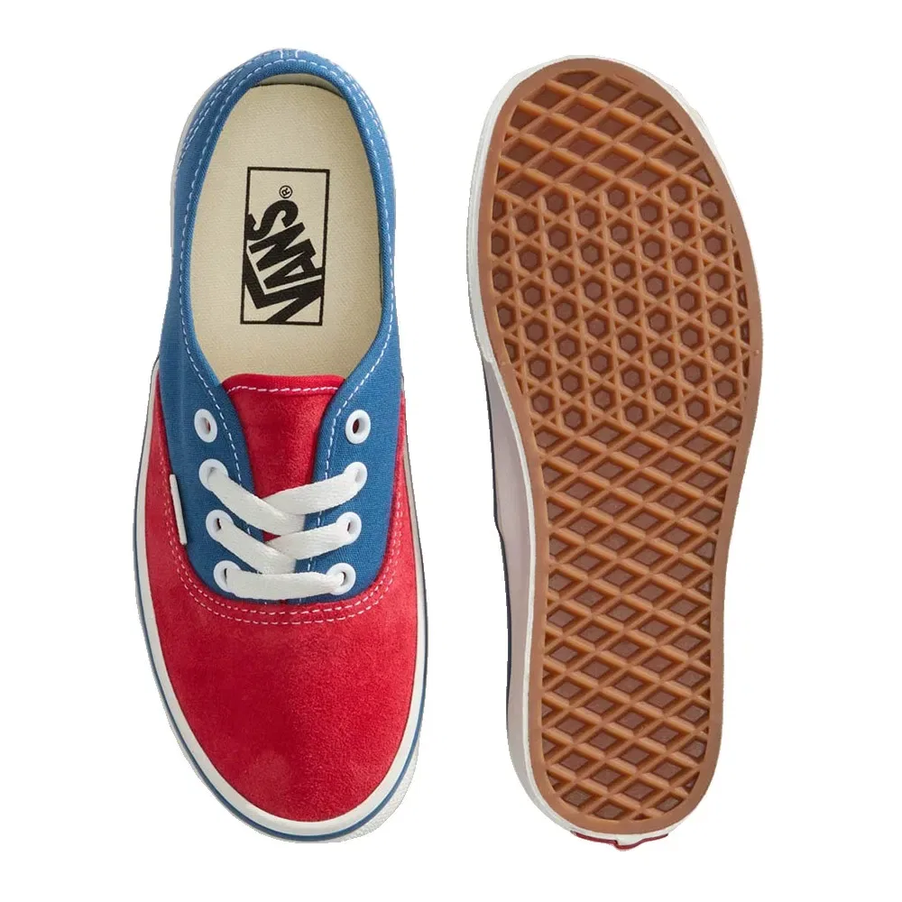 Детские кроссовки для девочек с низким силуэтом Authentic Junior Trainers Vans, Blue — фото 4