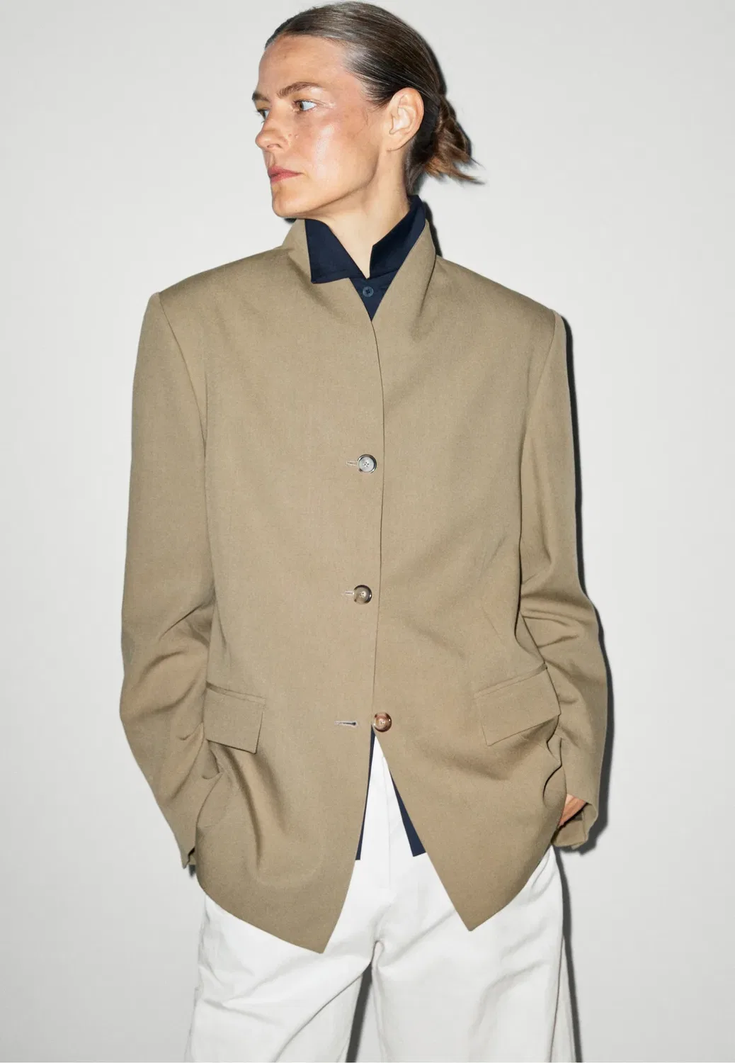 Блейзер Massimo Dutti, Mottled Brown
