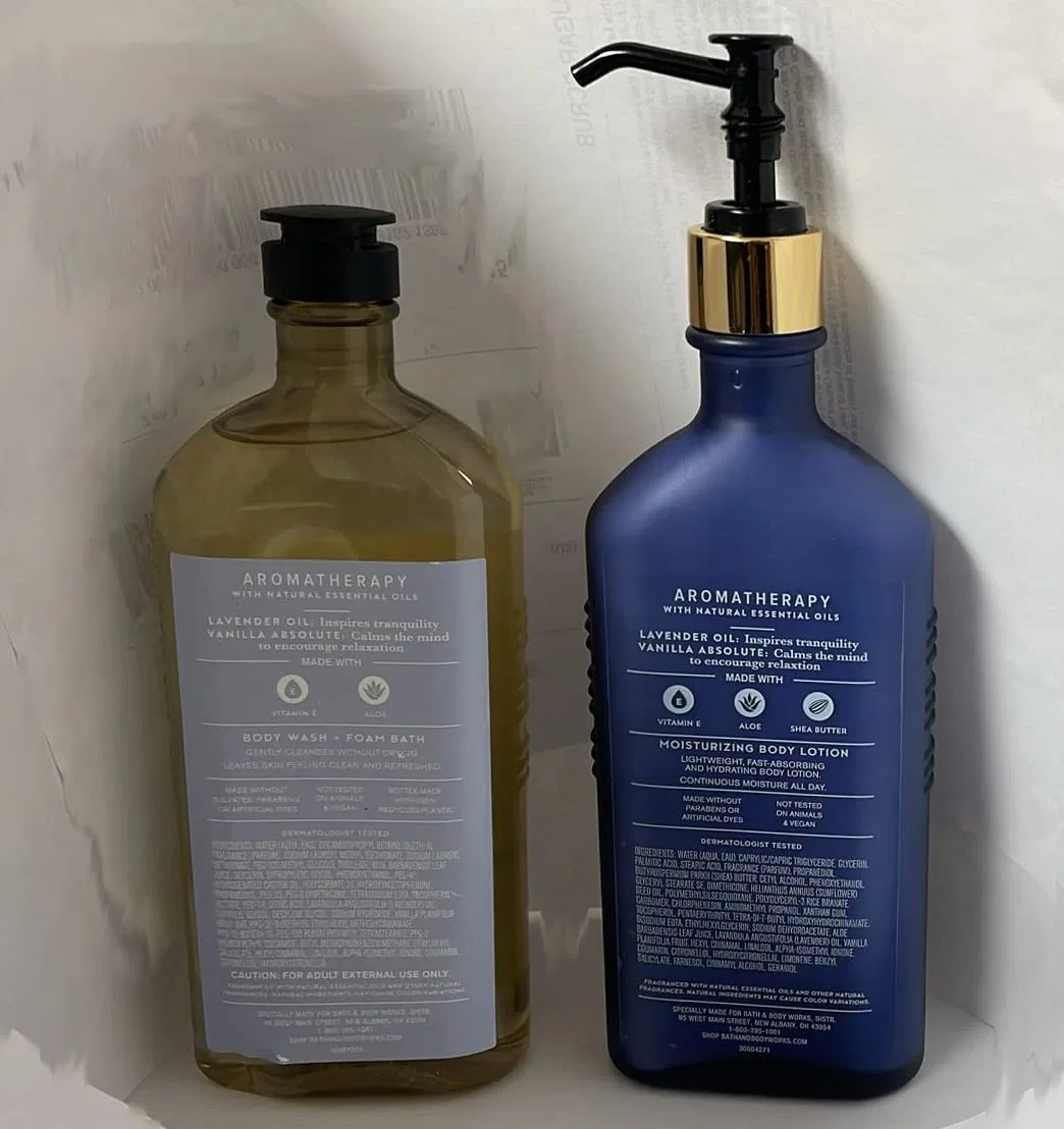 Лосьон для тела Lavender Vanilla, Bath & Body Works, 10 Fl Oz — фото 2