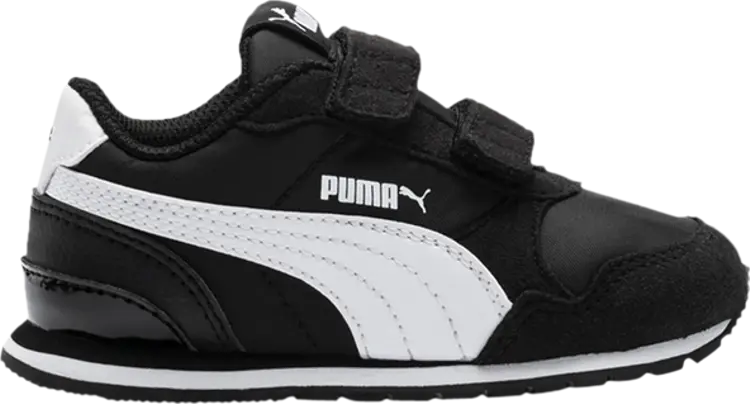 

Кроссовки Puma ST Runner v2 Infant Black White, черный