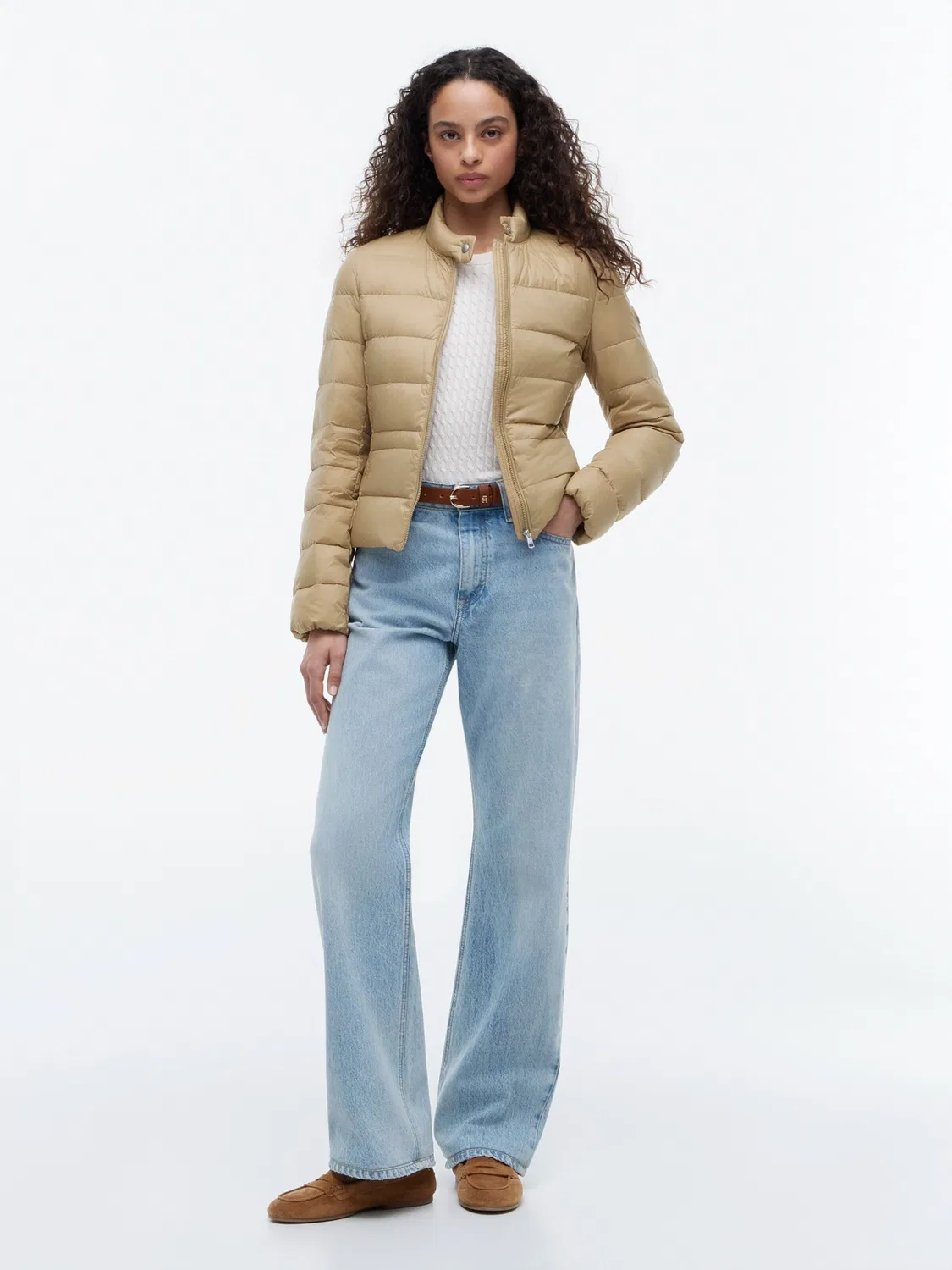 Ветровка Tommy Hilfiger, бежевый — фото 4