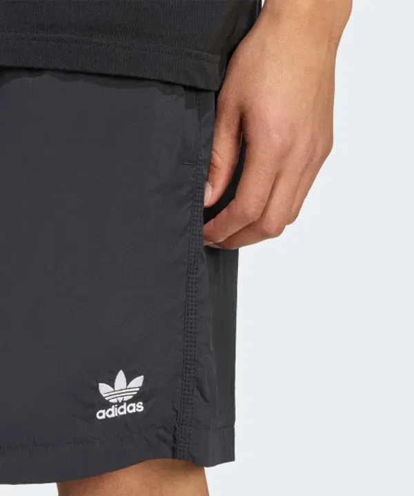 Шорты повседневные Treffoil Essential Woven, Adidas, черные — фото 4