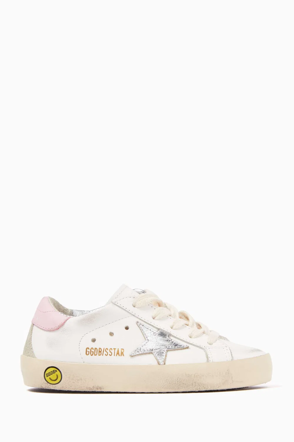 Кроссовки низкие кожаные Classic Old School Low-top Sneakers GOLDEN GOOSE — фото 3