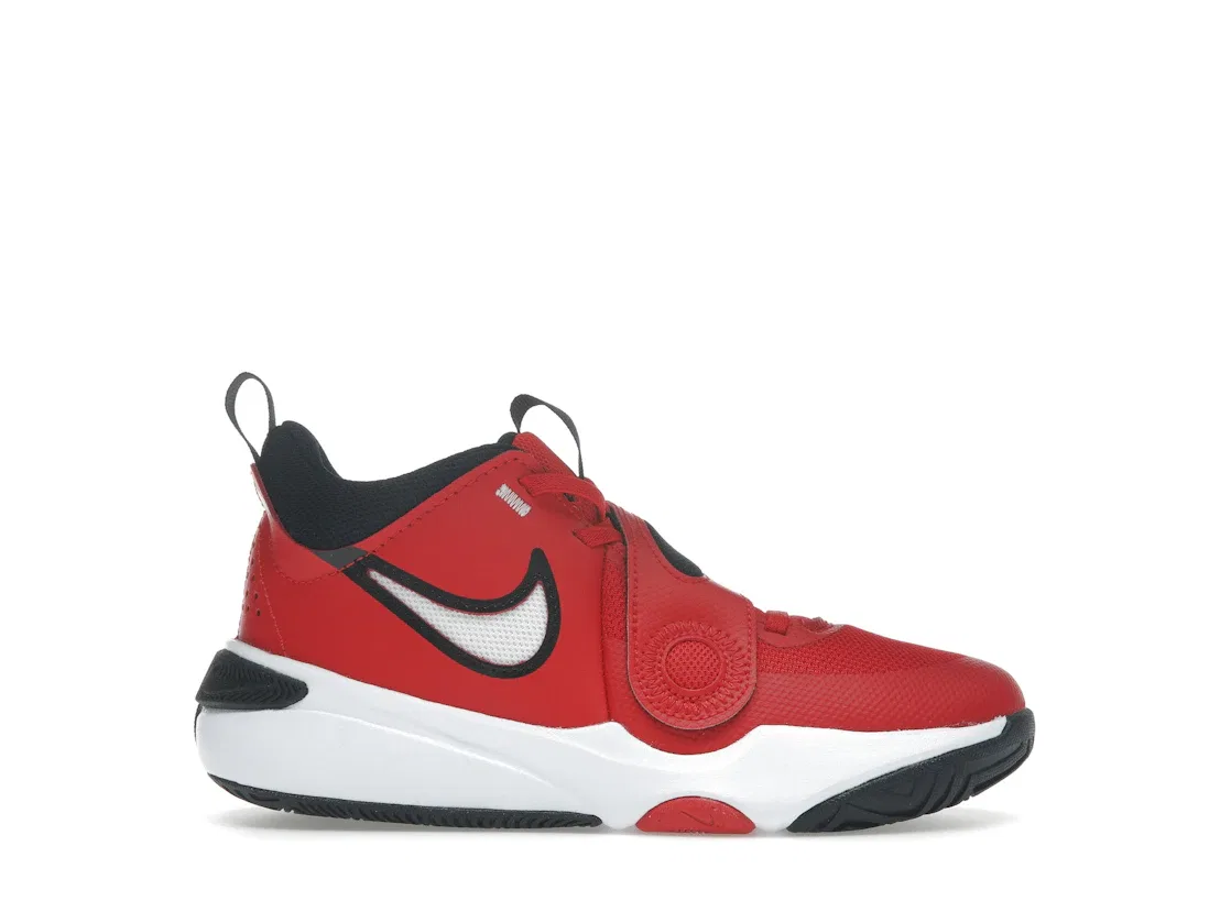Детские кроссовки для мальчиков Nike Team Hustle D 11 Nike, University Red/White/Black