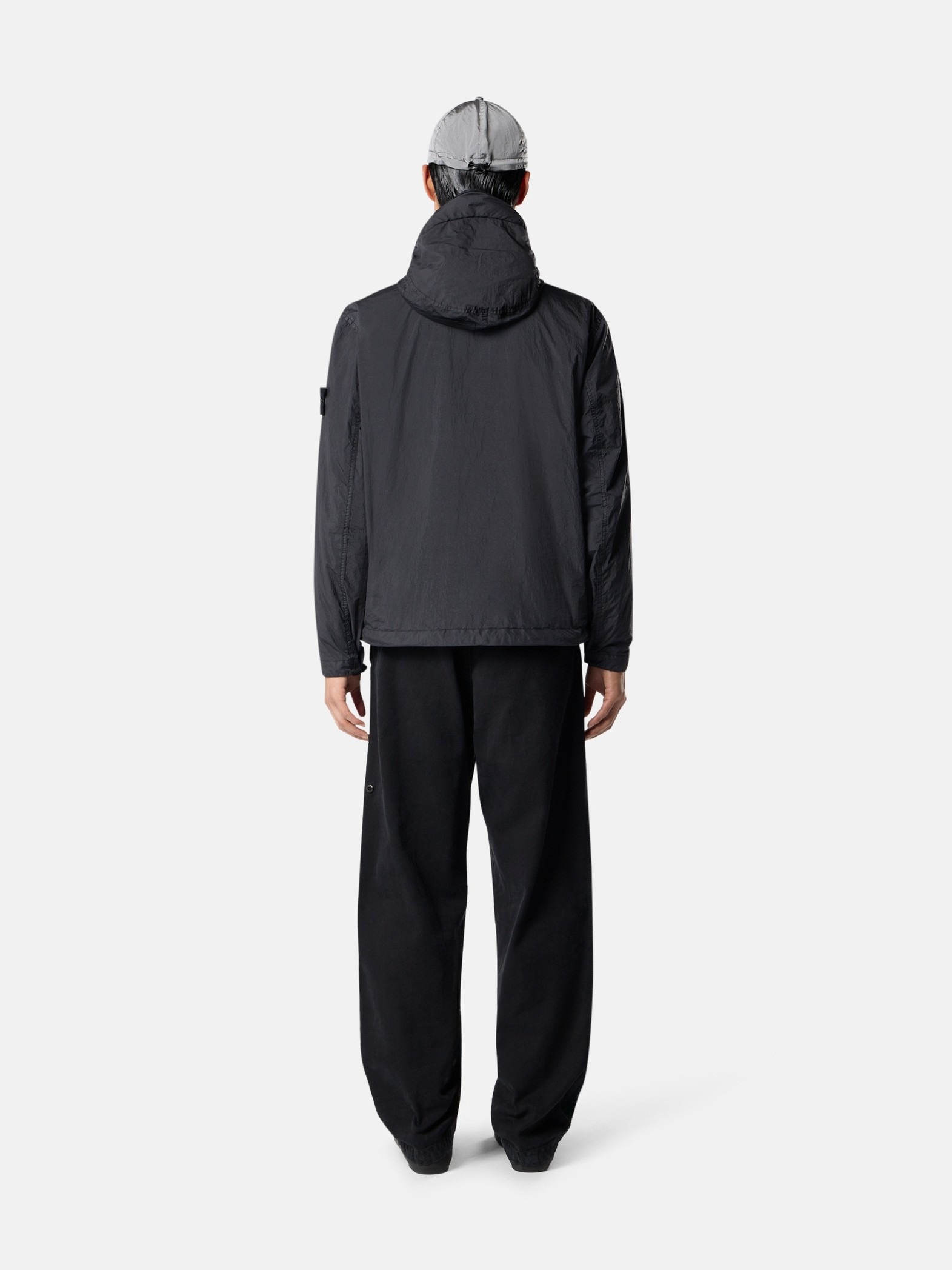 Ветрозащитная куртка Stone Island, черный — фото 4