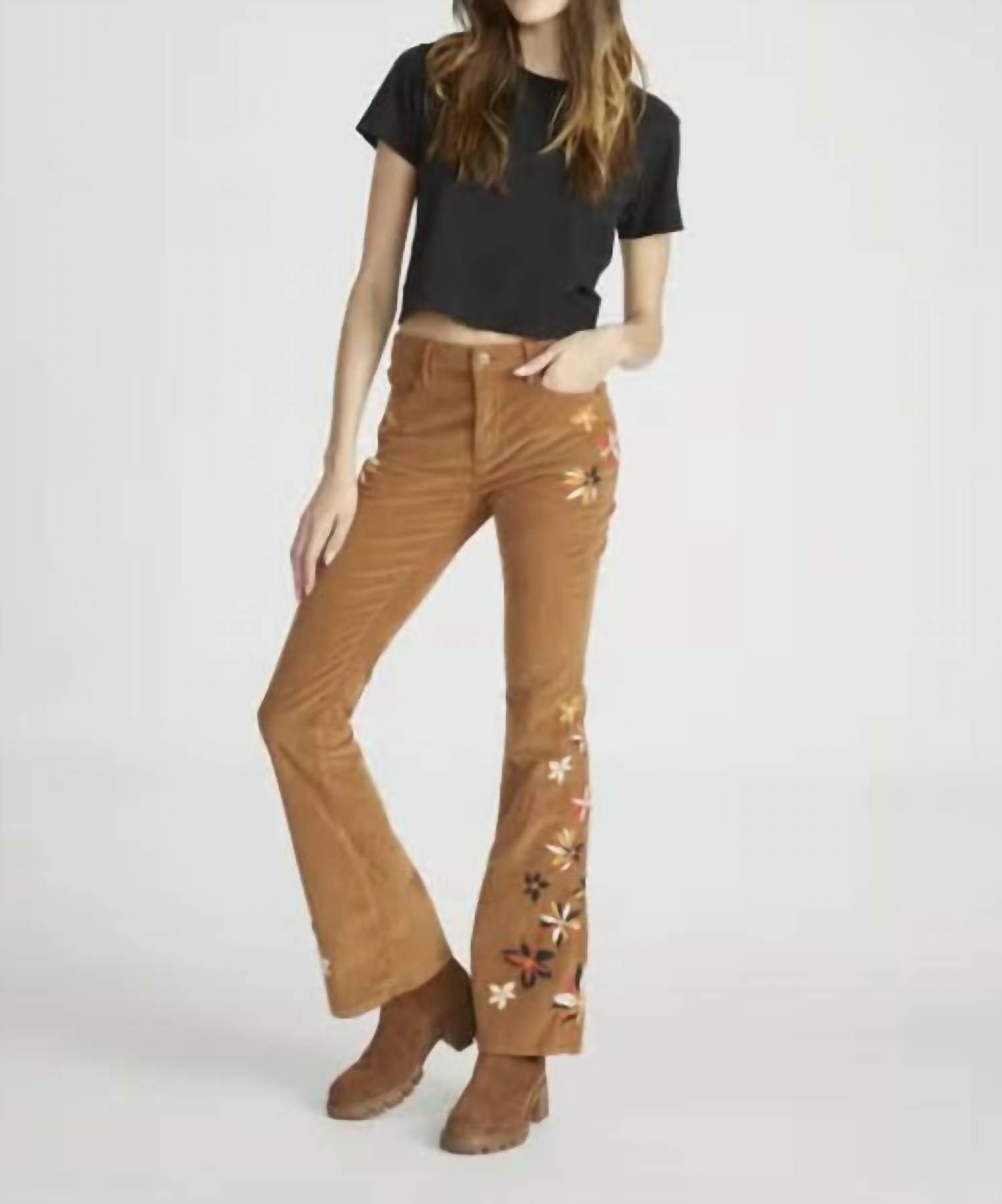 

Джинсы Wyatt Corduroy X Detached In Brown DRIFTWOOD