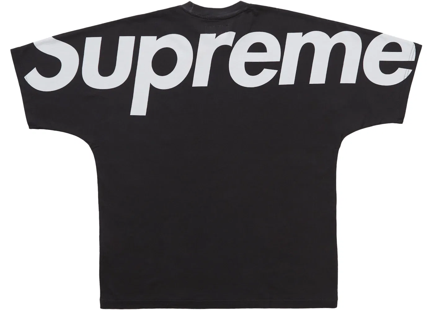 Мужская футболка Supreme Split S/S Top (FW23), Black — фото 2