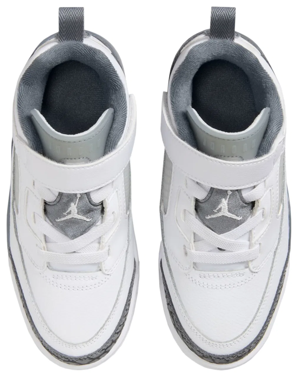 Кроссовки для мальчиков Spizike Low Jordan, цвет Cool Grey/White/Anthracite — фото 4