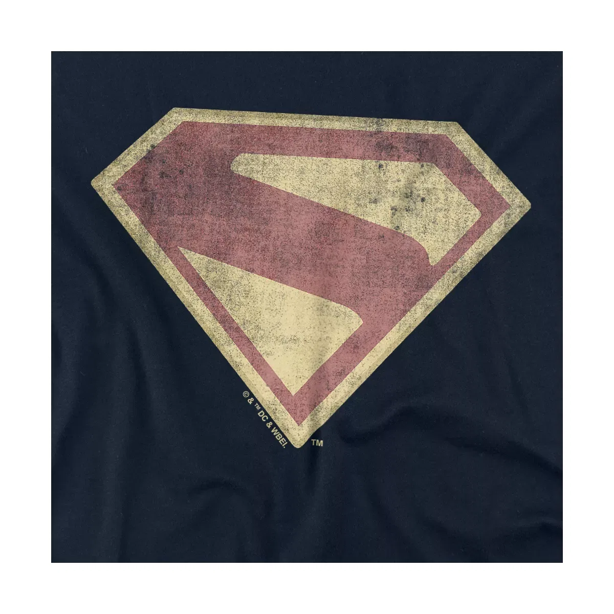 Детское боди с коротким рукавом Superman Navy — фото 2