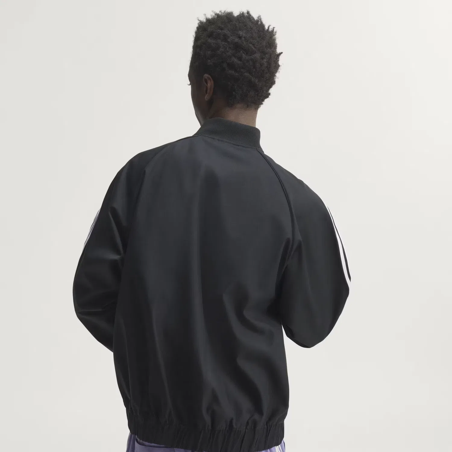 Мужская олимпийка свободного кроя SST Adicolor Classics Adidas Originals, черный — фото 2