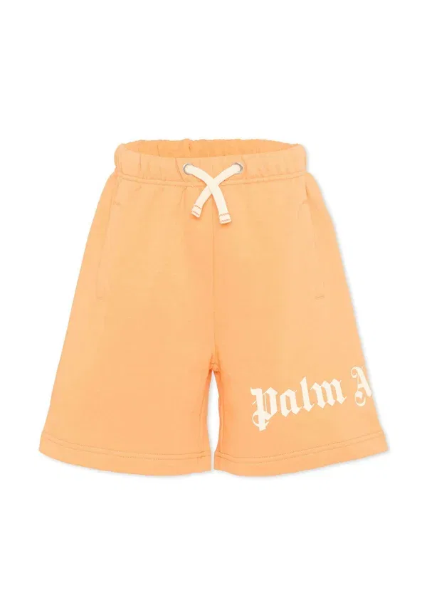 Шорты хлопковые Palm Angels Orange, оранжевый