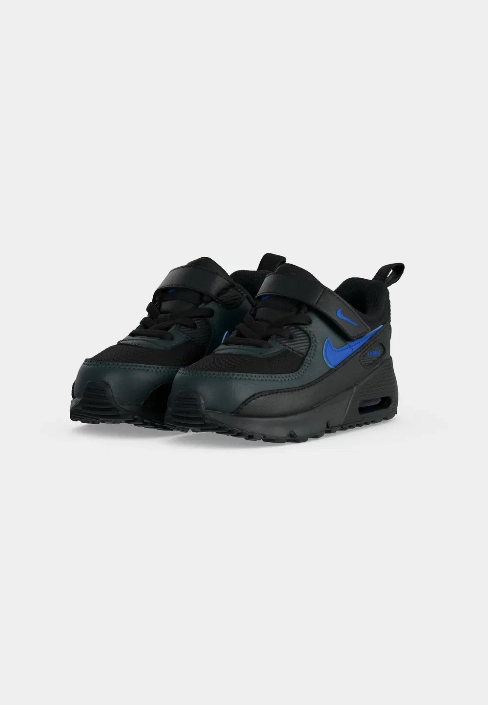 Кроссовки Air Max 90 унисекс Nike Sportswear, Black/Racer Blue/Dark Smoke Grey — фото 3