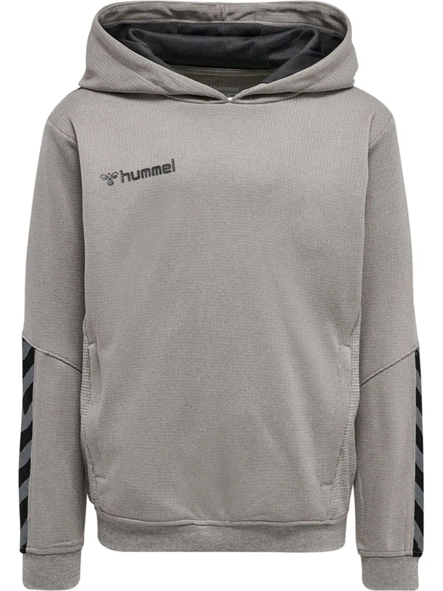 Спортивная толстовка Hummel 'Authentic' в серо-пятнистом цвете