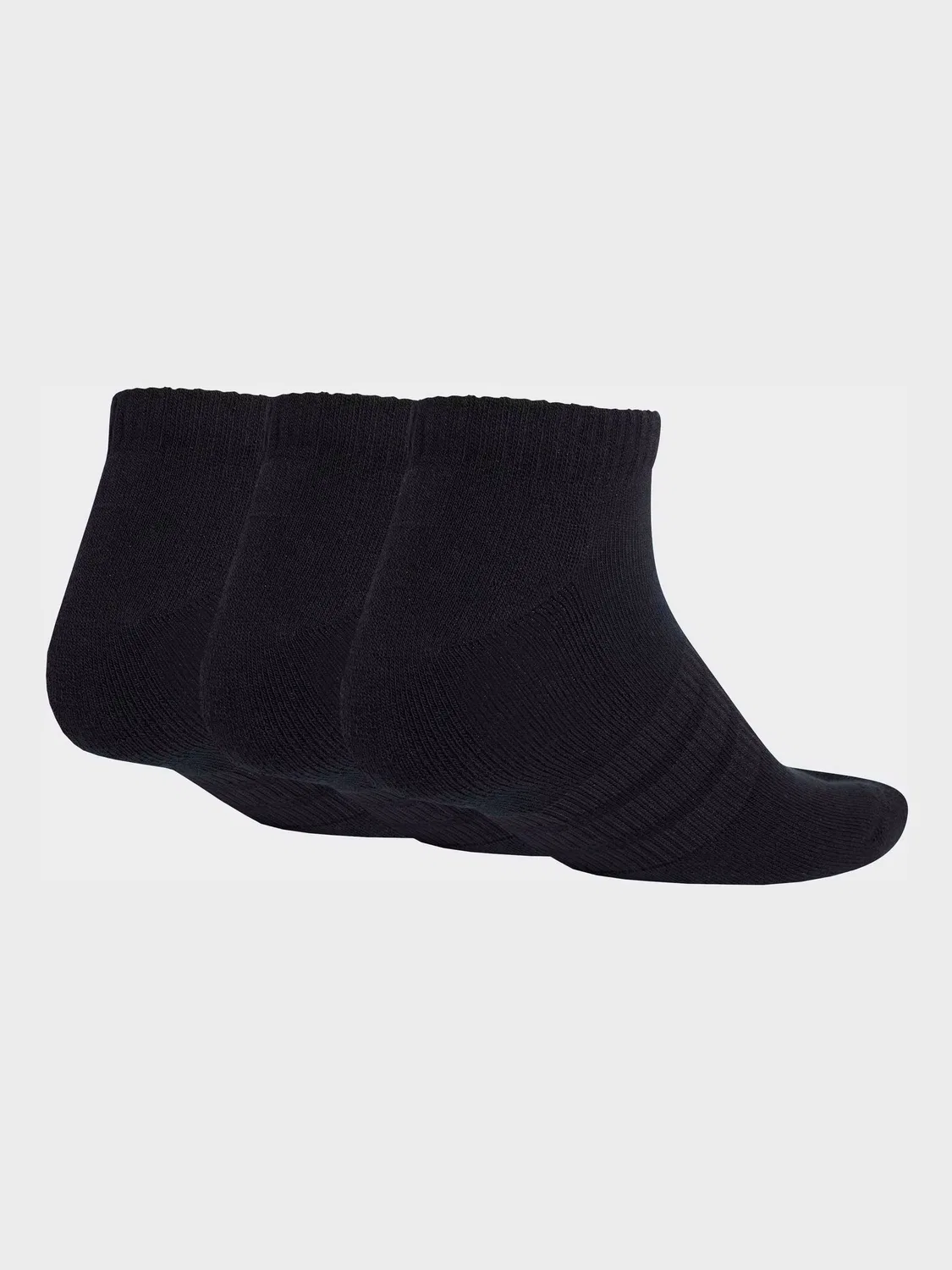 Носки низкие, с амортизацией, Cushioned Essentials adidas, черный — фото 2