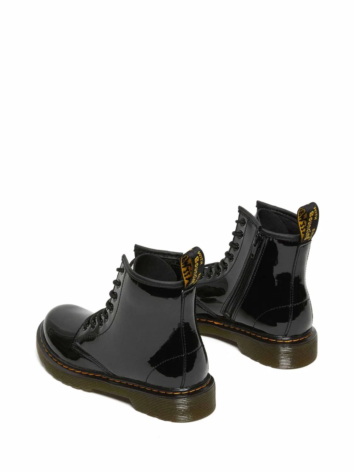 Ботинки Dr. Martens 1460 Patent Lamper, детские, черный — фото 2