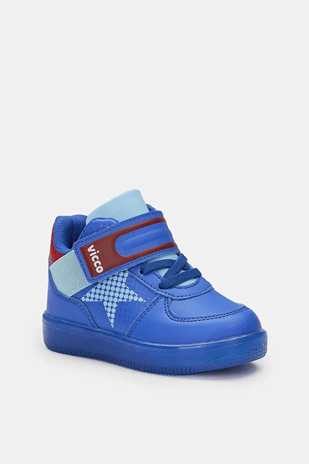 Детские кроссовки для мальчиков со светодиодами Vicco, Saks Blue — фото 3