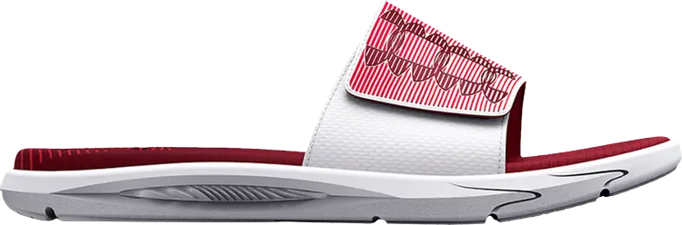 

Сандалии Under Armour Mercenary Slide GS Red White, красный