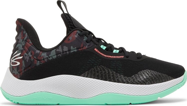 

Кроссовки Curry HOVR Splash 2 Black Antifreeze Camo, черный