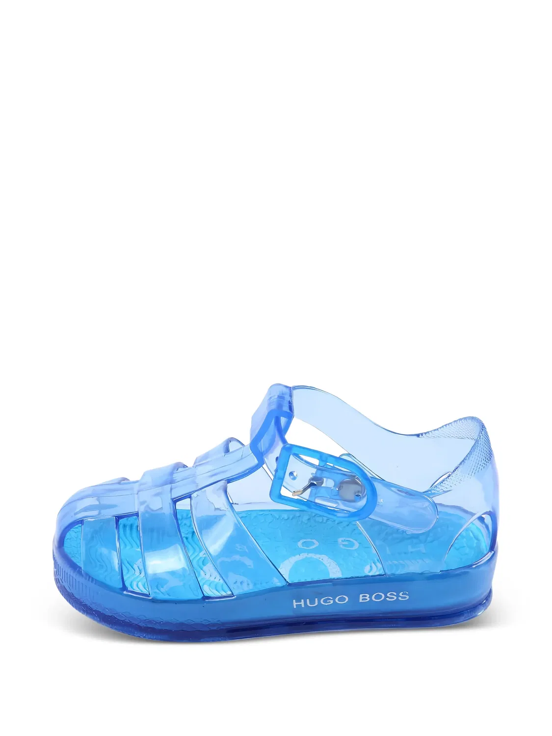 Сандалии с пряжками Boss Kidswear, белый