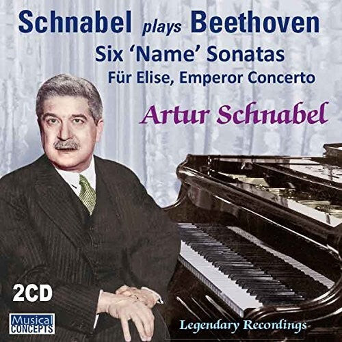 

CD диск Schnabel, Arthur: Beethoven: 6 Name Sonatas Fur Elise Emperor