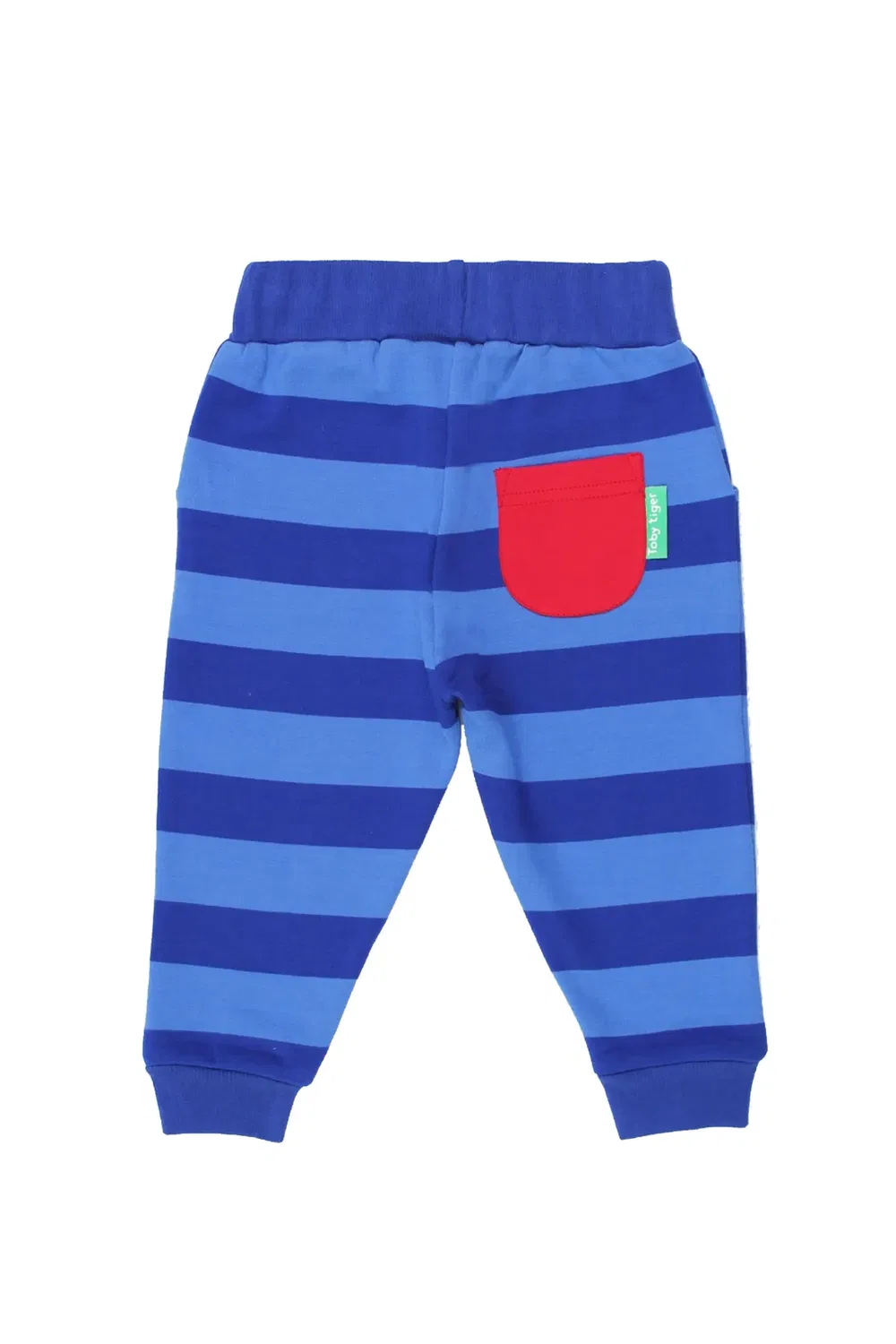Детские спортивные штаны Striped joggers Toby Tiger, Blue — фото 3