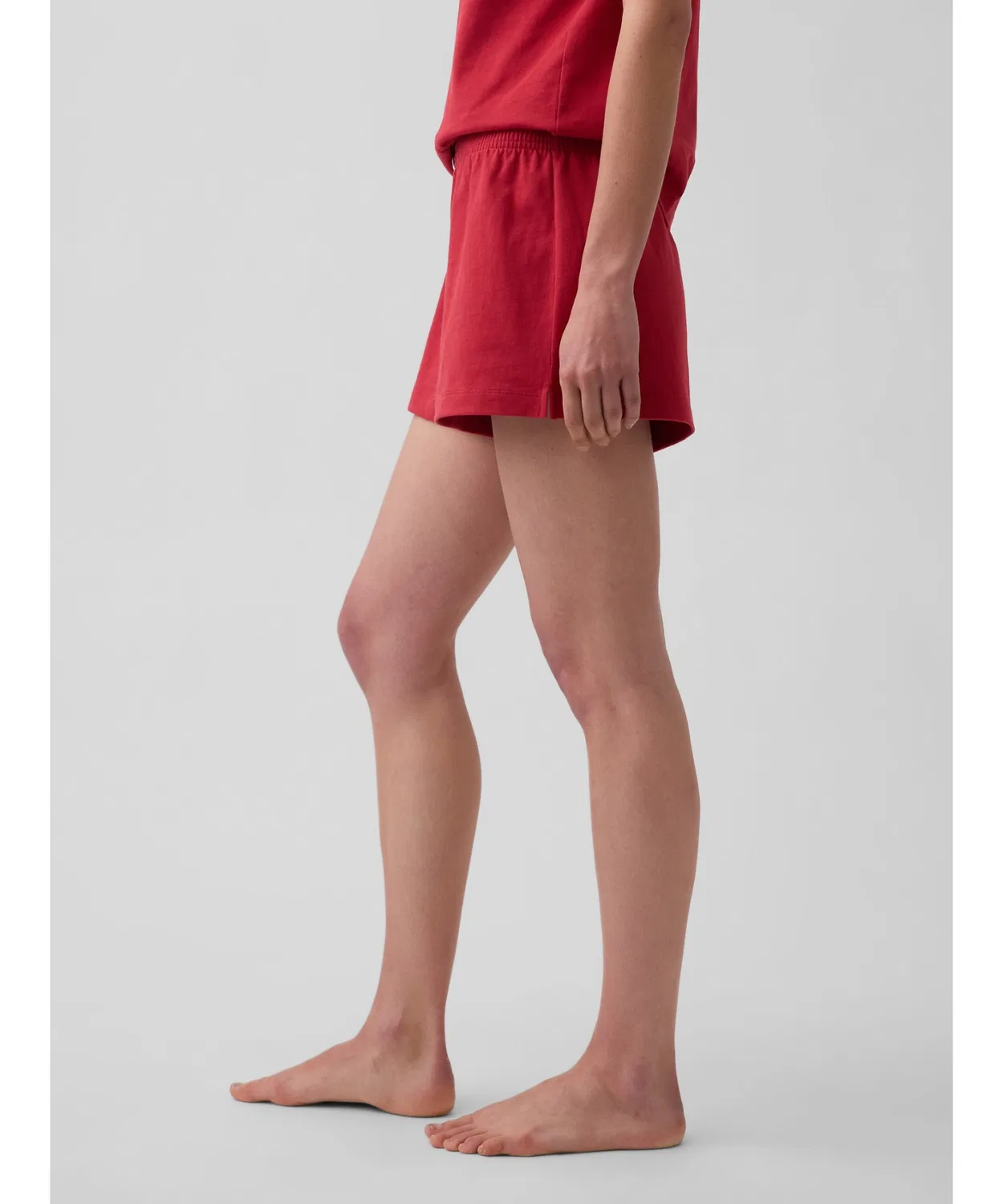 Женские пижамные шорты хлопковые GAP, Red