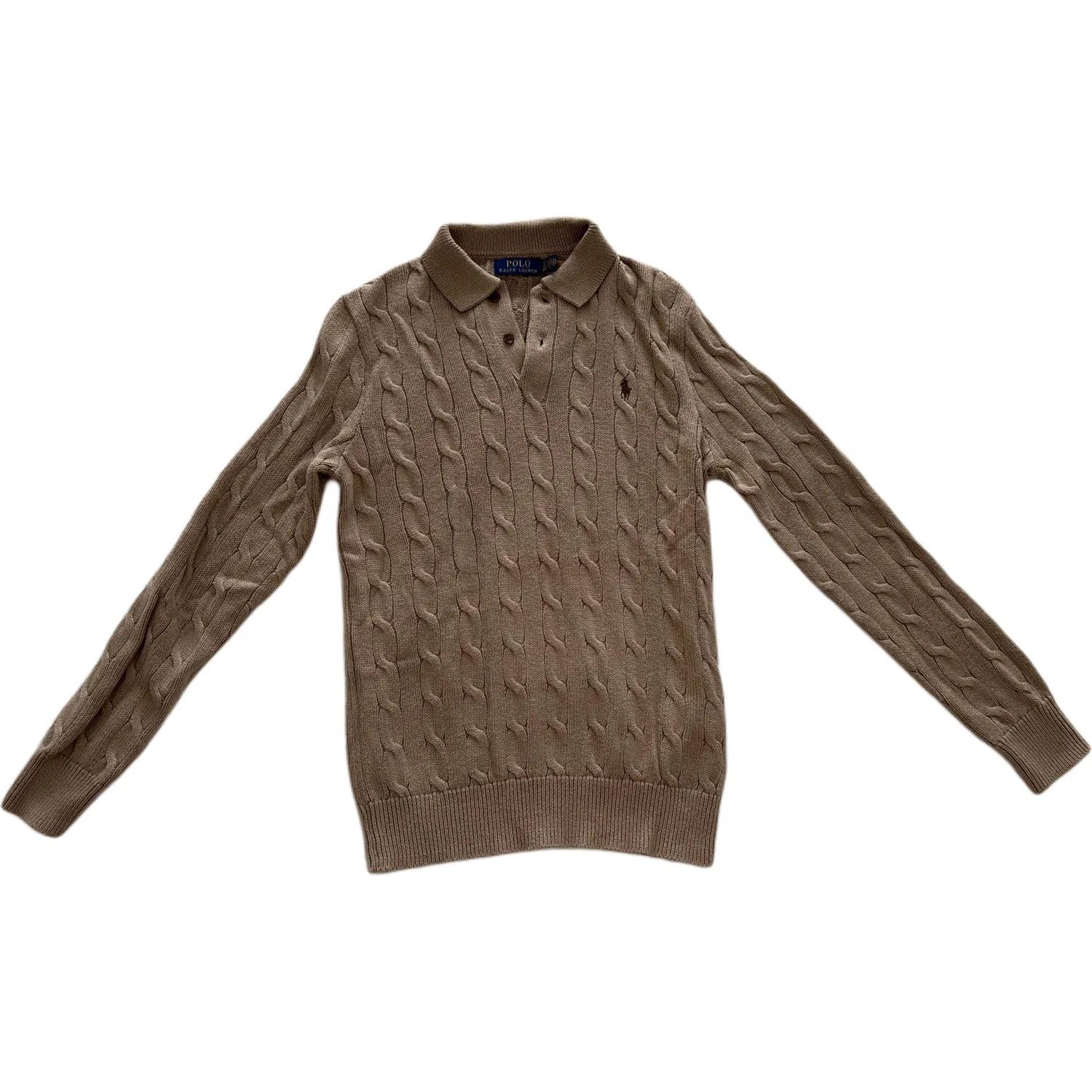 Мужской трикотаж с воротником поло Polo Ralph Lauren, Brown