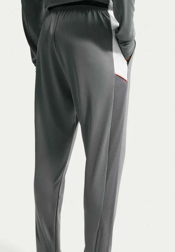Брюки джоггеры Nike Academy Nike Performance, Smoke Grey, White Hot Punch, Hot Punch, белый/серый — фото 4