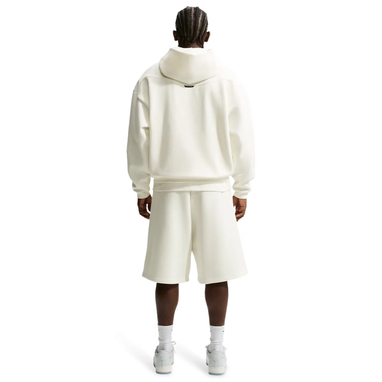 Худи мужское Nike TF SI Brush, цвет Sail/Black — фото 4