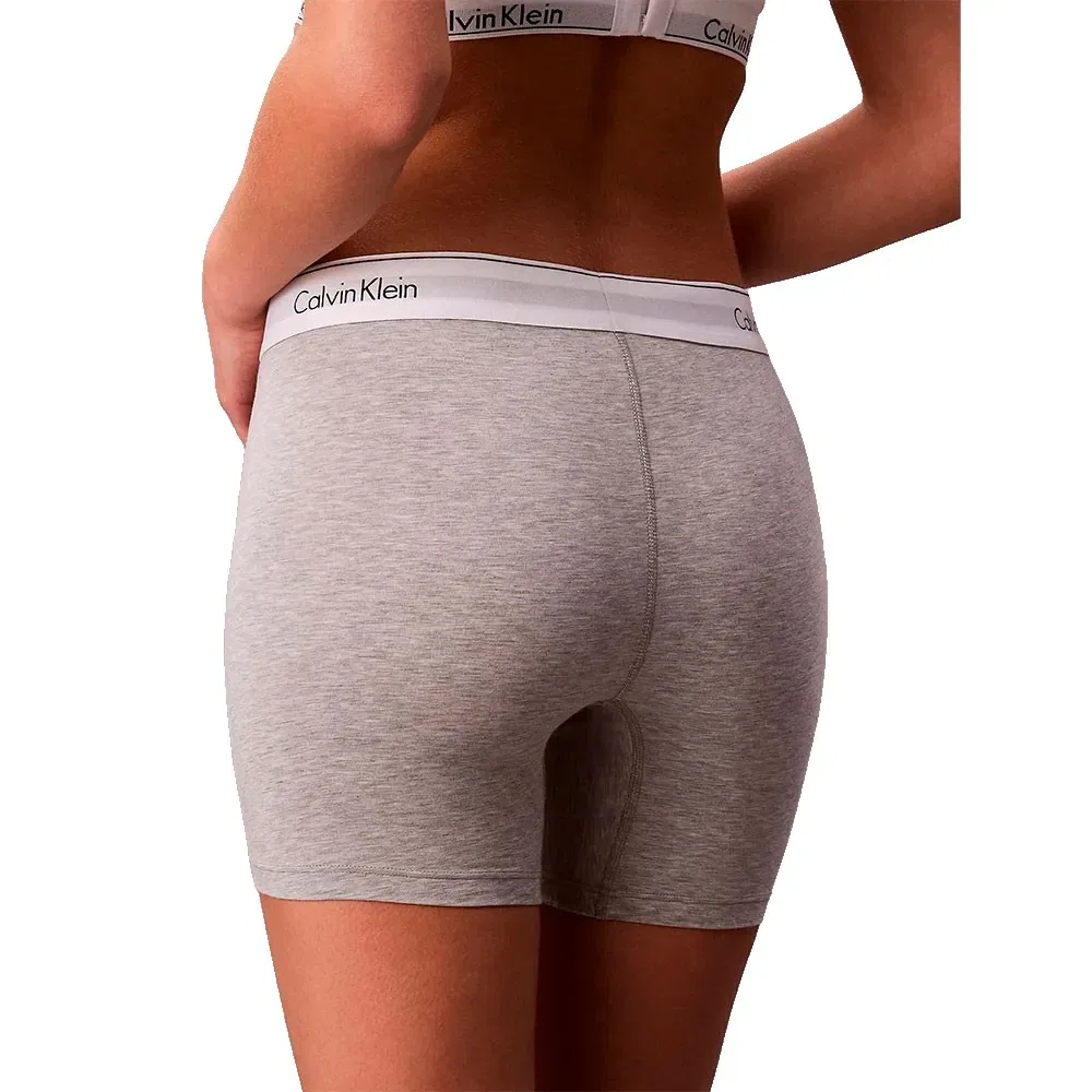 Трусы-боксеры Calvin Klein Boxer Briefs, серый меланж — фото 2