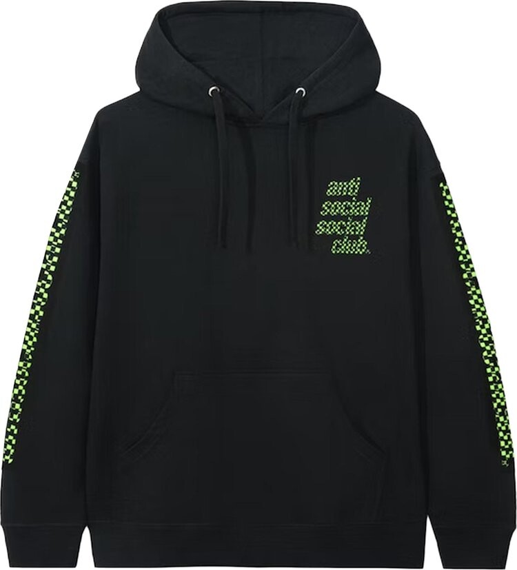 Худи Anti Social Social Club Food Court Hoodie 'Black', черный — фото 2
