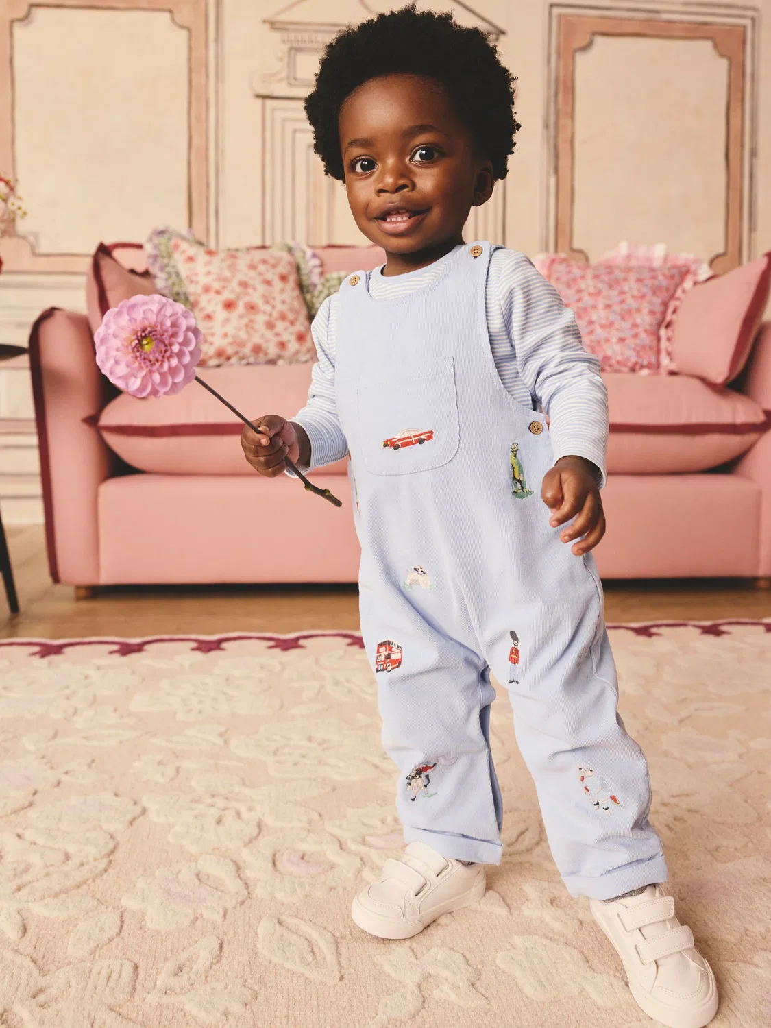 Комбинезон и боди, вельвет, 100% хлопок, Cath Kidston, Baby, синий