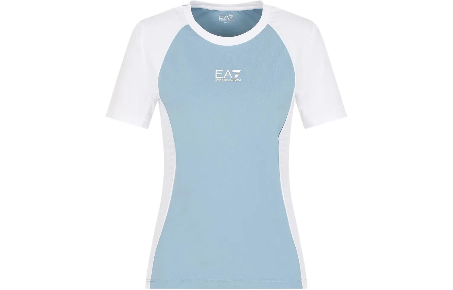 Футболка с принтом EA7, EMPORIO ARMANI, Multicolor