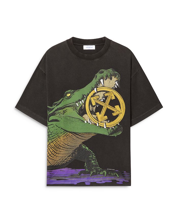 

Футболка Big Croco Skate Off-White, мультиколор