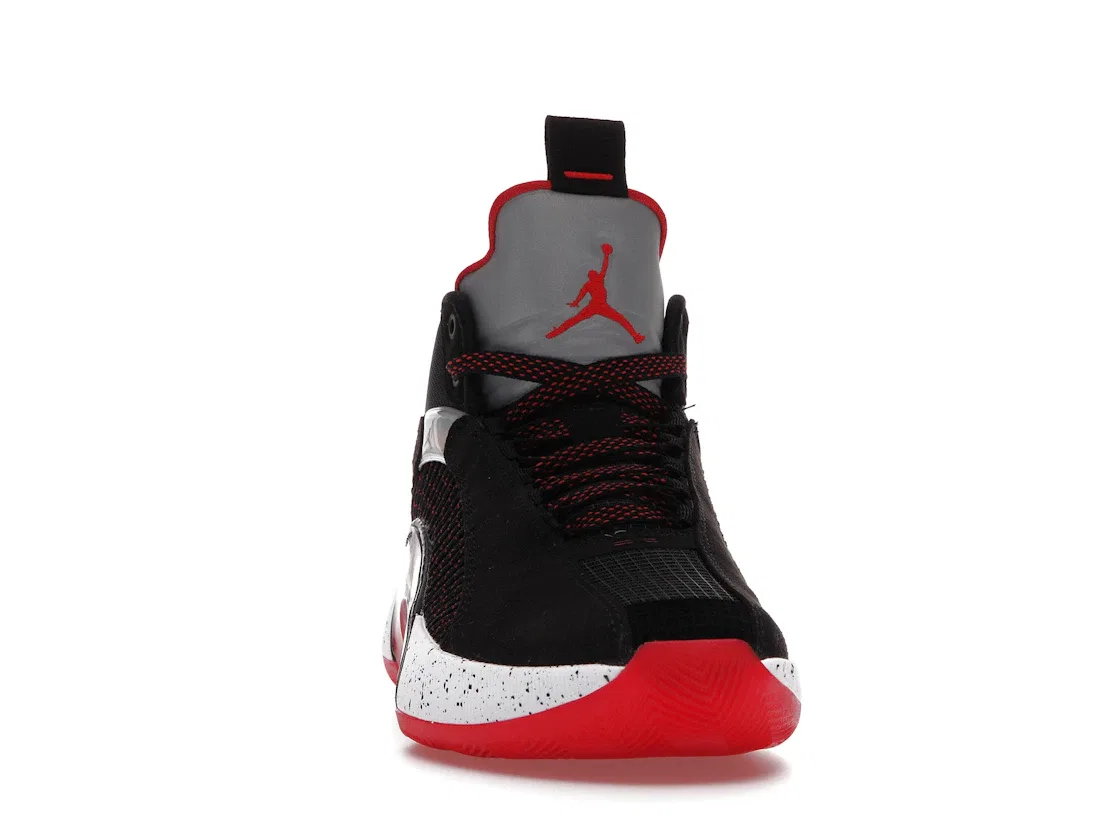 Детские кроссовки баскетбольные Jordan XXXV Jordan, Black/Fire Red-Reflective Silver — фото 2