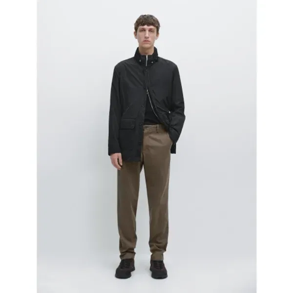 Брюки с микротекстурой, Slim Fit, Massimo Dutti