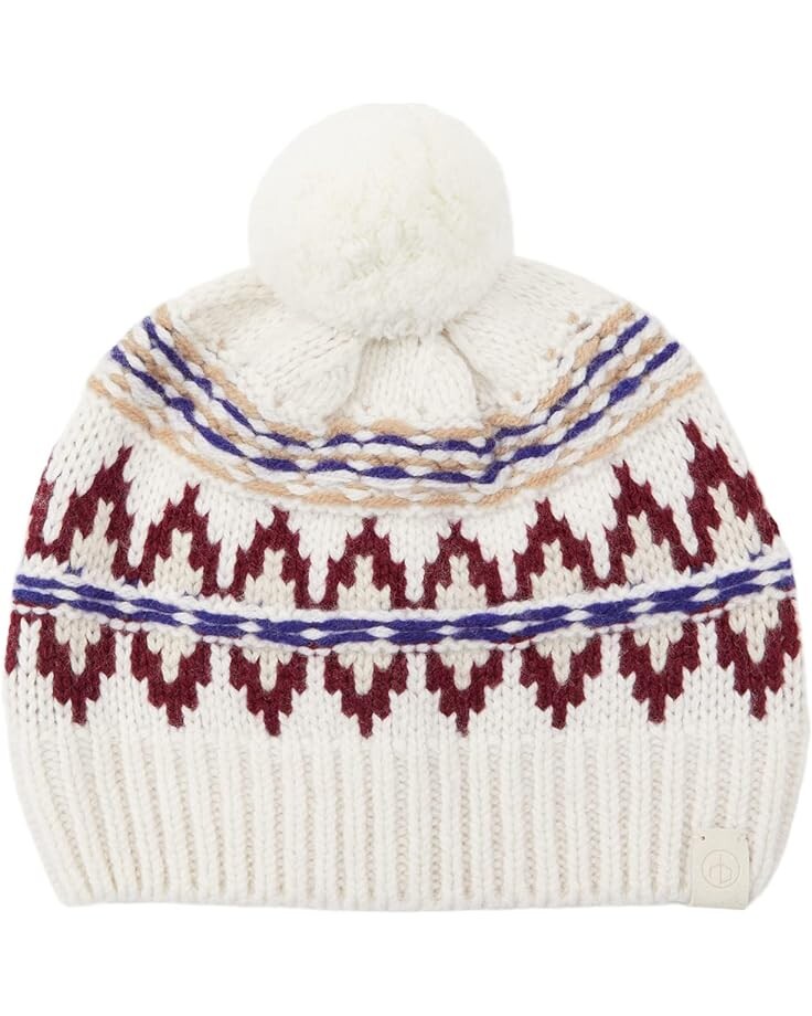 

Шапка rag & bone Fair Isle Beanie, цвет Ivory Multi