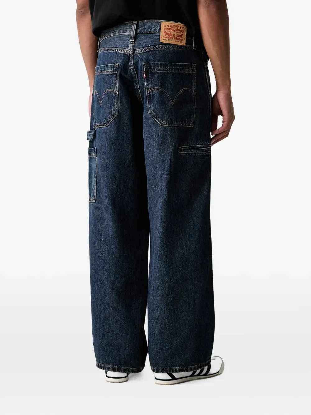Широкие джинсы в утилитарном стиле Levi's, синий — фото 3