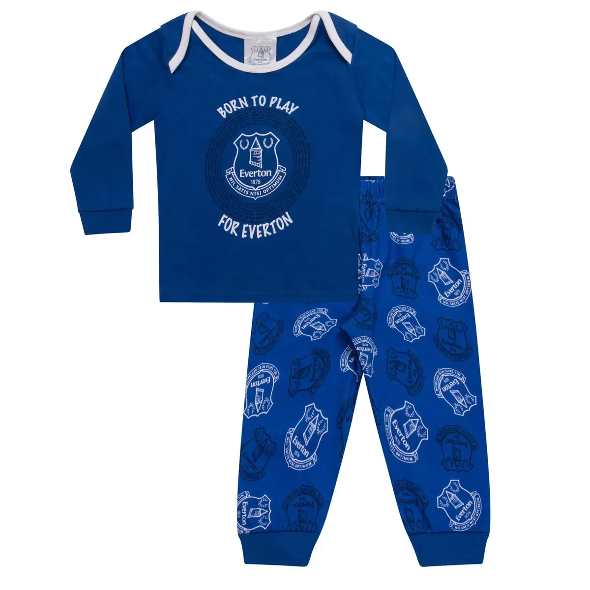 Детский комплект пижамы Baby pyjama set Everton Fc, Blue