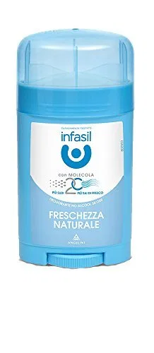 Дезодорант-стик Infasil Shower Fresh Natur, 12 шт. по 40 мл
