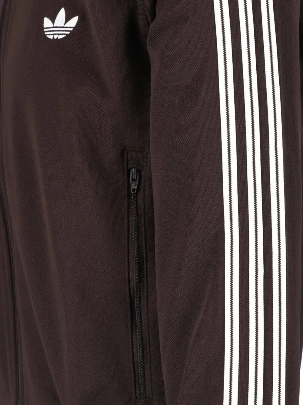 Толстовка на молнии Beckenbauer Adidas, коричневый — фото 3